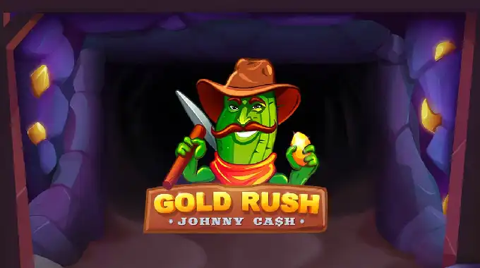 Gold Rush with Johnny Cash pokie bonus features including free spins and respins