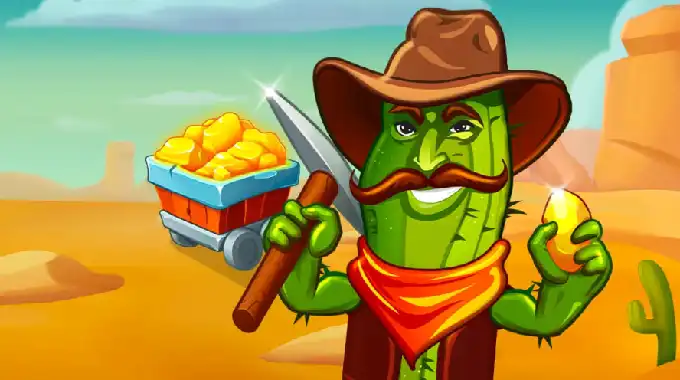 Mobile version of Gold Rush with Johnny Cash pokie for iOS and Android