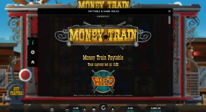 Money Train pokie online gameplay at Aussie casino