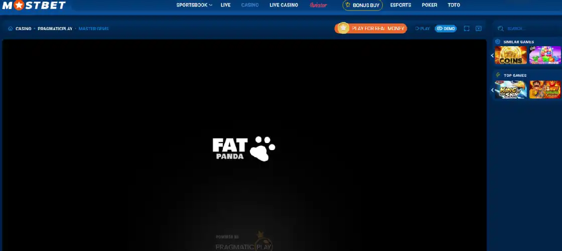 Master Gems pokie symbols and payout table overview