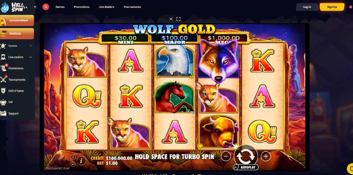 Wolf Gold pokie characteristics and technical specifications overview