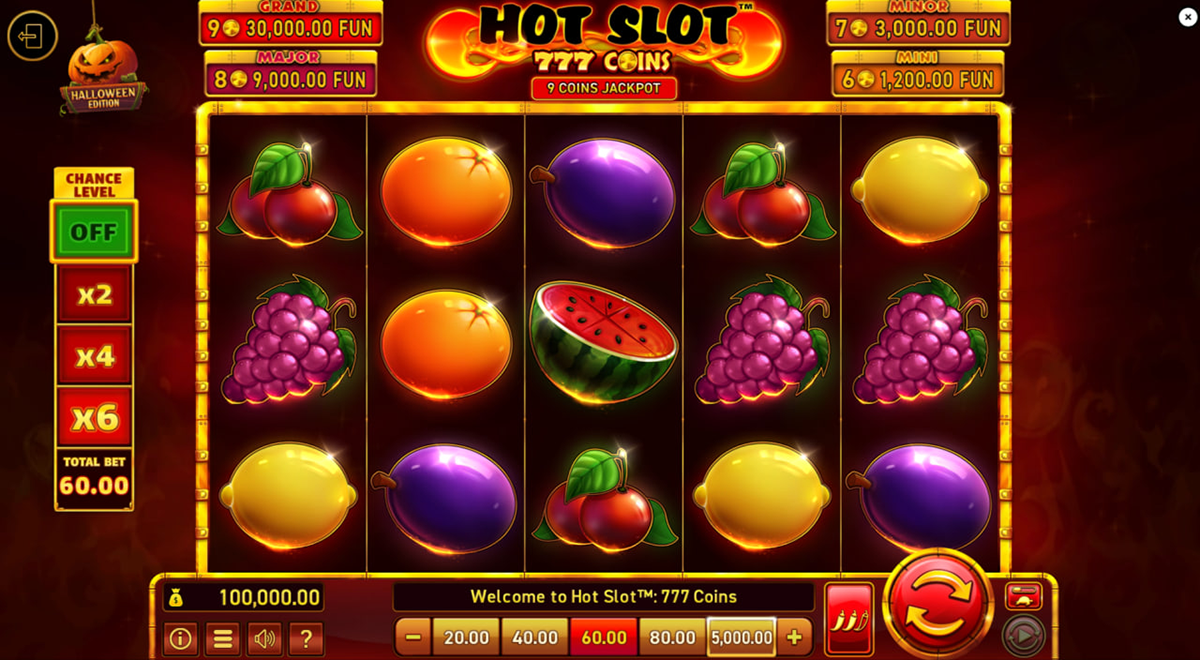 Hot Slot: 777 Coins Halloween Edition bet setup Hot Slot: 777 Coins Halloween Edition bet setup