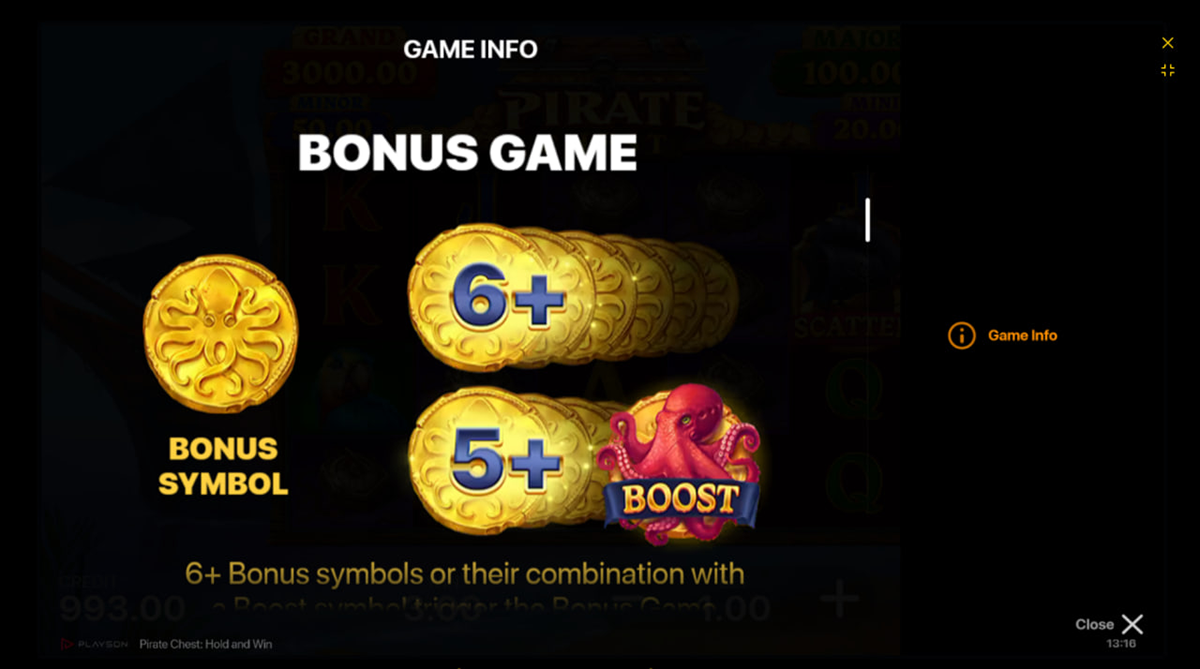 Pirate Chest: Hold and Win review with Playson pokie rules and bonus features Pirate Chest: Hold and Win review with Playson pokie rules and bonus features