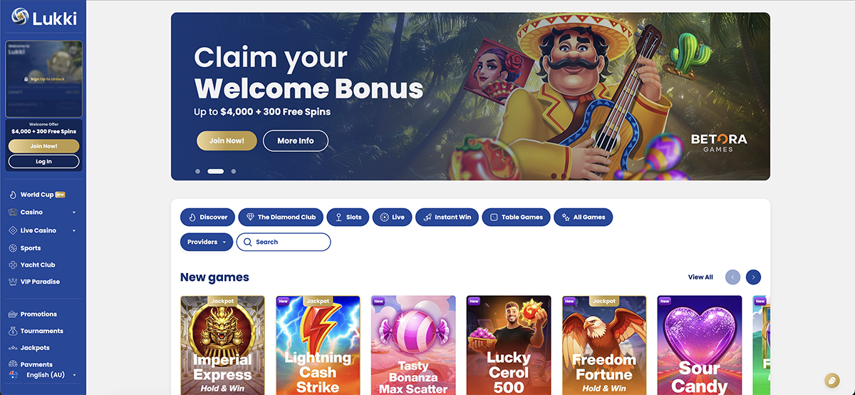 Lukki casino overview for Australian players Lukki casino overview for Australian players