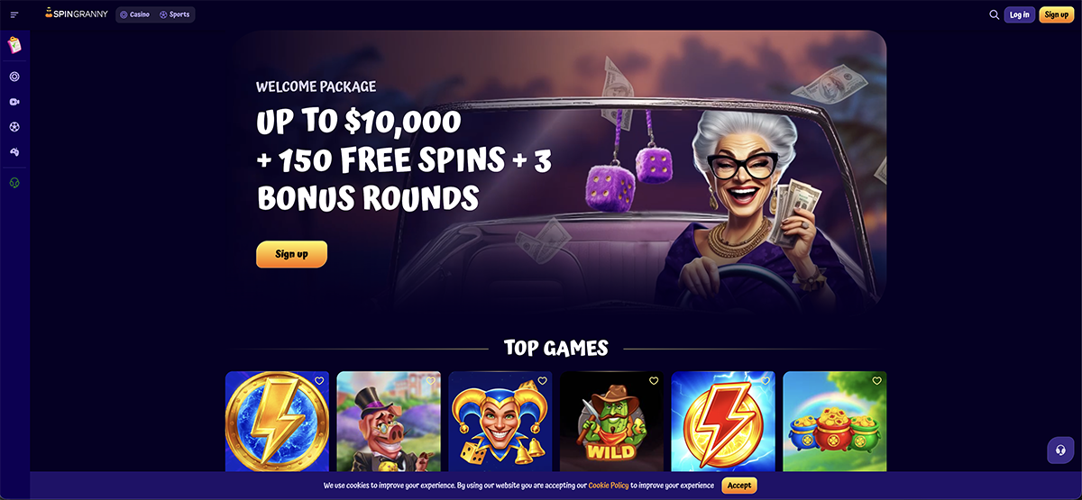 SpinGranny casino details table with key facts for Australian players SpinGranny casino details table with key facts for Australian players
